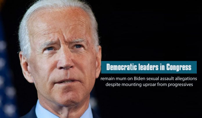 Congressional Democrats remain quiet on Biden Sexual Assault blame