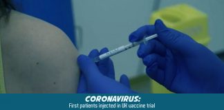 Oxford University injected first human vaccine trial in the UK