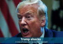 Trump Shocks in crisis time with his ordinary Approach