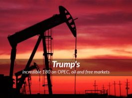 Trump goes opposite from his previous statements on OPEC and Oil