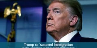 Trump temporarily suspend Immigration into U.S. amid COVID-19