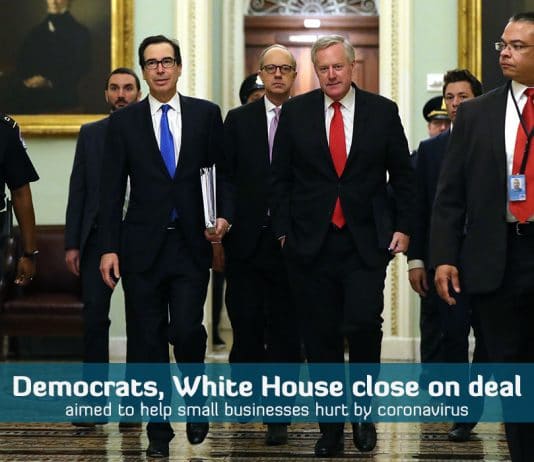 White House, Democrats near to reach a deal to back small businesses