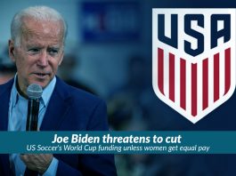 Biden wants women soccer players equal Pay to men