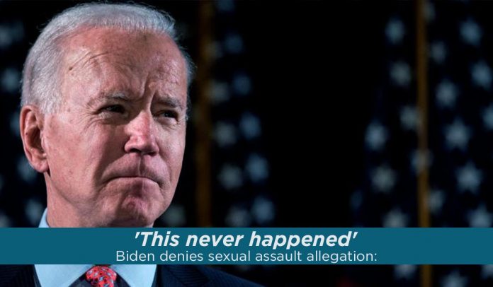 Joe Biden denies sexual assault accusation from Reade