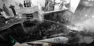 Several people killed as PIA plane crashed on Homes in Karachi, Pakistan