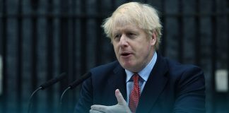 British Prime Minister Johnson Eases lockdown to allow cars traveling