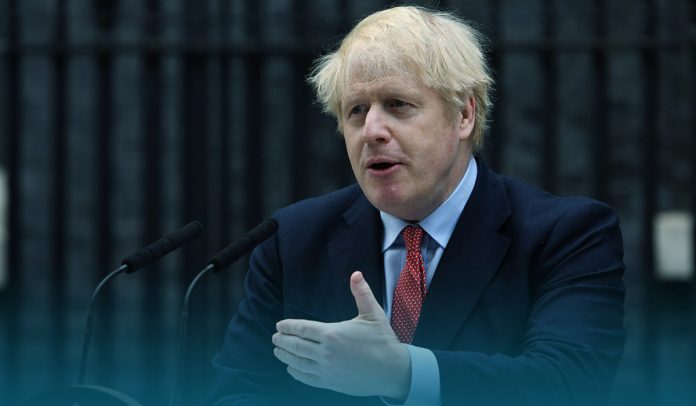 British Prime Minister Johnson Eases lockdown to allow cars traveling