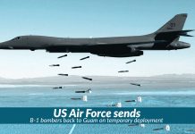 US sends B-1 bombers back to Pacific on temporary deployment
