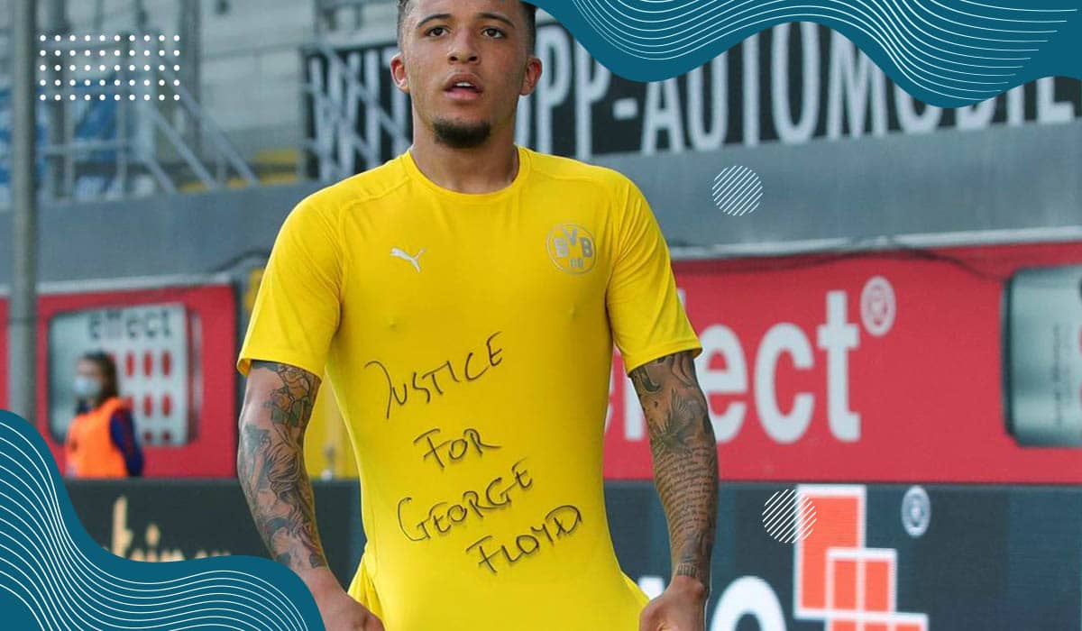 Sancho and Thuram join Protests against Racism