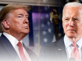 Donald Trump lashes out at Joe Biden in Rose Garden