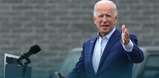 Joe Biden criticizes Donald Trump's leaks to Woodward