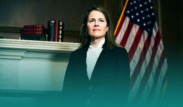 Amy Coney Barrett joins the U.S. Supreme Court some days before polls