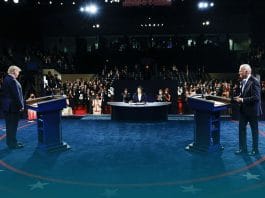 Final presidential debate 2020 between Trump and Biden