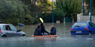 Floods and landslides hit Italy and France badly killing two