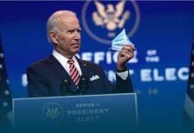 Biden ask Americans to wear masks for his first 100 days