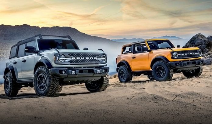 The 2021 Ford Bronco is delayed due to Coronavirus Supply disruptions