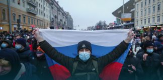 OVD-Info says More than 1000 Russians Detained at Pro-Navalny Protests