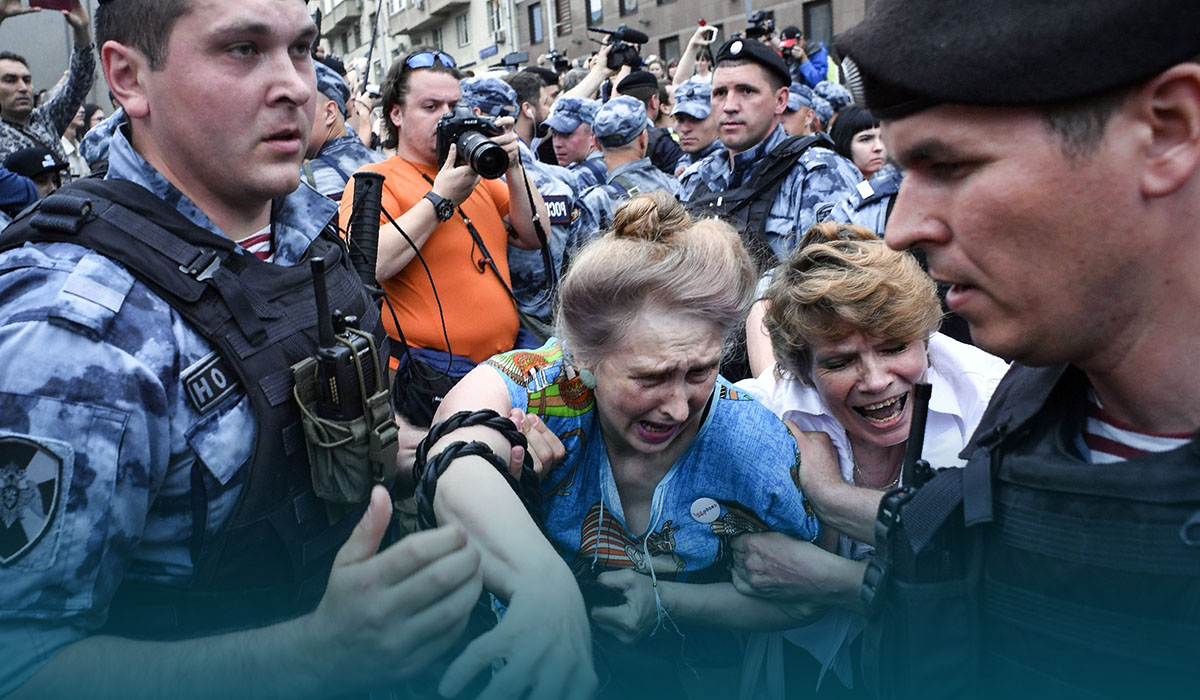 OVD-Info says More than 1000 Russians Detained at Pro-Navalny Protests