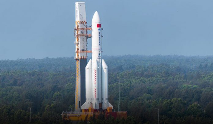 Chinese state Media says rocket debris crashes into Indian Ocean