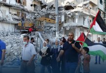 Israeli air raids target Gaza Strip, Ultranationalists march through East Jerusalem
