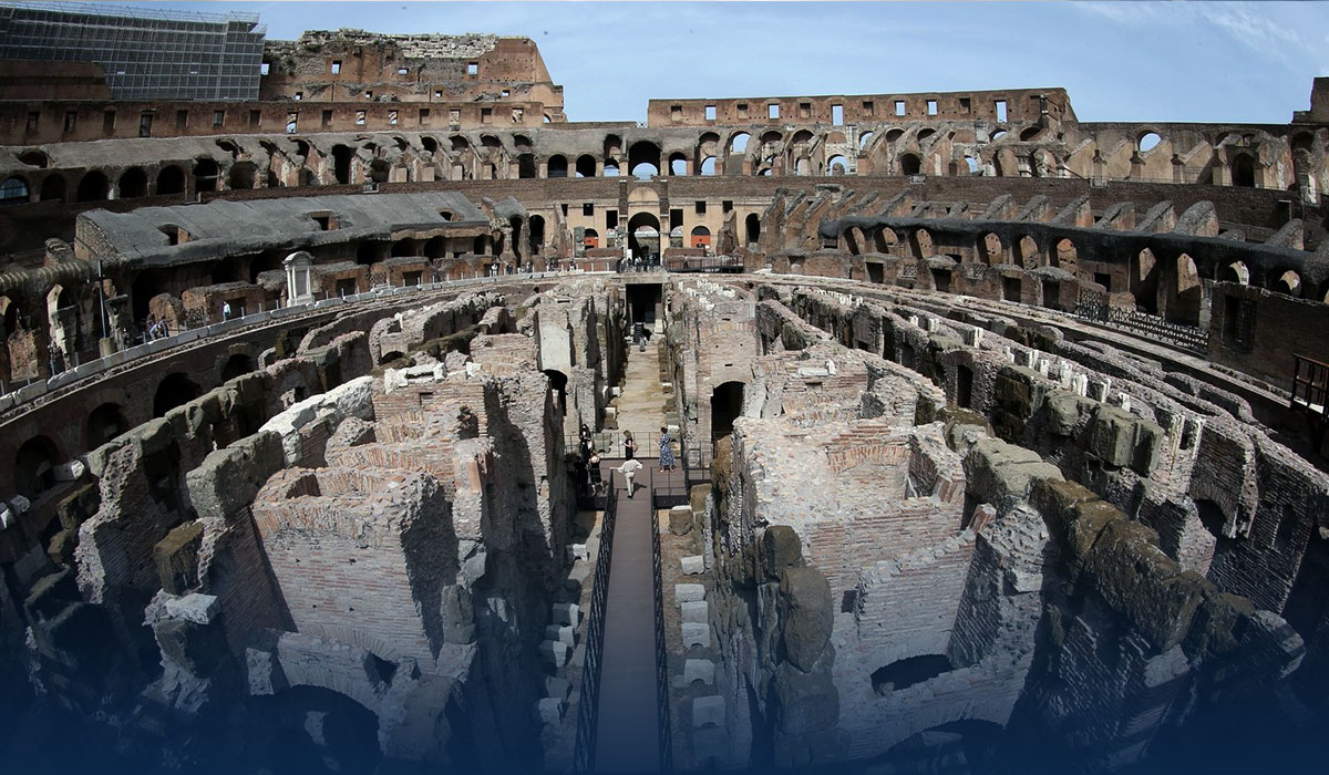 Rome’s Colosseum Opens its Underground Chambers To Public