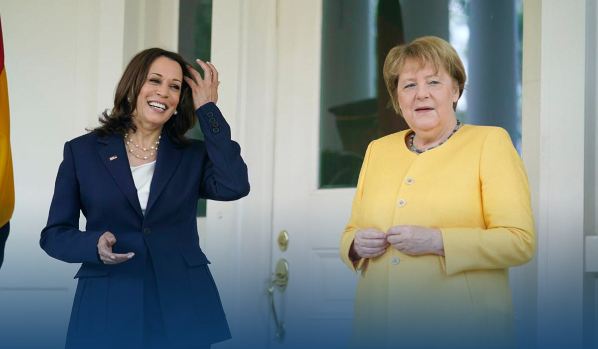  President Biden Gives Germany Chancellor Angela Merkel a White House Farewell