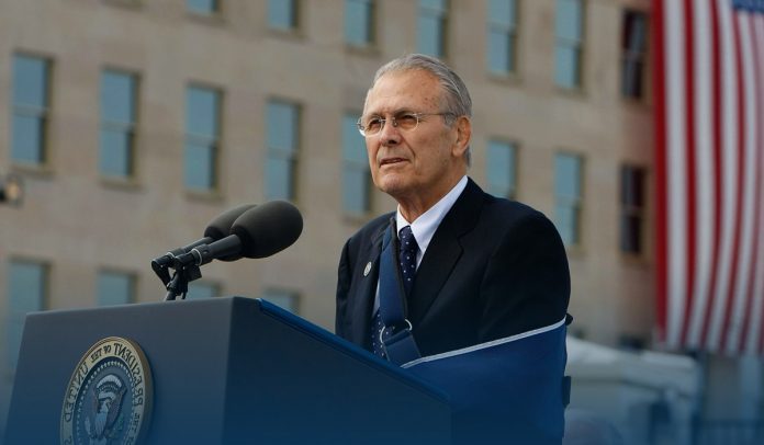 Donald Rumsfeld, former US Defense Secretary, dead at 88