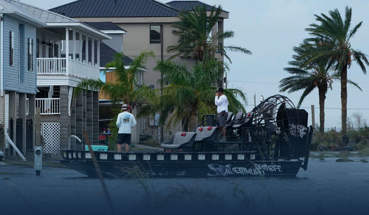 President Biden Calls for Climate Control Measures as He Surveys Hurricane Ida Damage