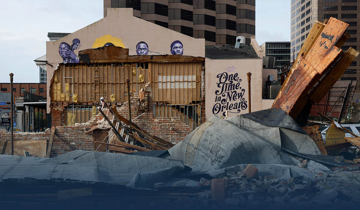 Biden In New Orleans to See Devastation Caused by Hurricane Ida