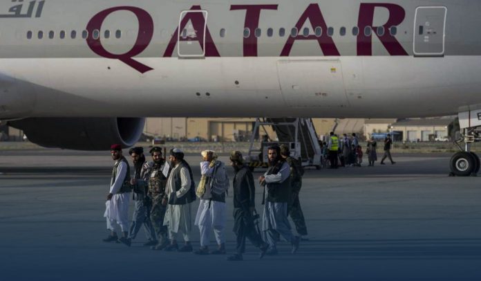 First Flight with More Than 100 Foreigners Takes off From Kabul To Doha