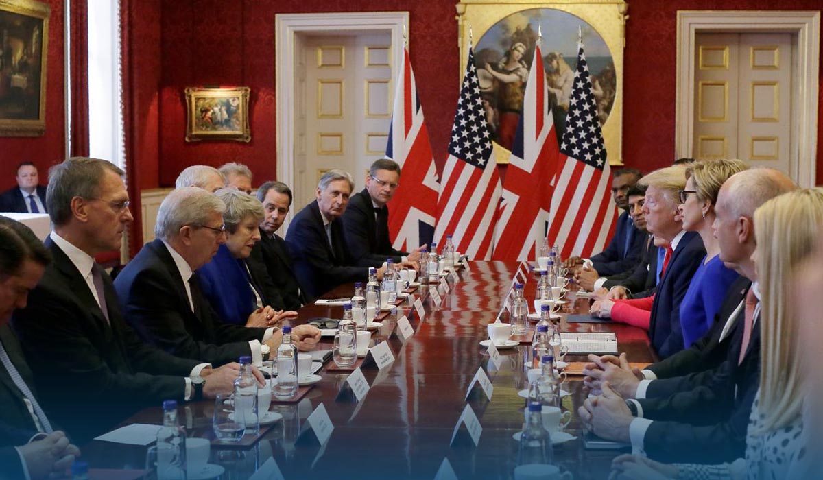 US President Downplayed Chances Of US-UK Trade Pact