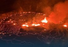 Hawaii’s Kilauea Volcano Erupted In ‘Full Swing’ Within National Park on Big Island