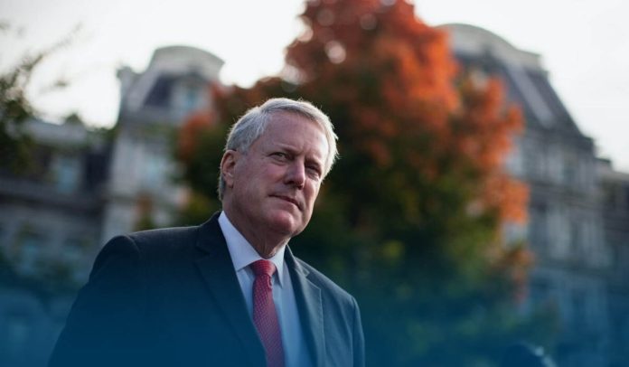 Ex-White House Chief of Staff Mark Meadows Cooperating with US Capitol Attack Panel