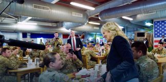 U.S. First Lady Expresses Thanks to American Personnel in Romania