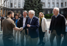 Minority Leader McConnell Leads GOP Visit to Kyiv; Sees Wednesday Senate Vote on $40B Aid Bill