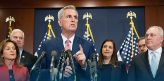20 House GOPs Voted Against Kevin McCarthy for US House Speaker