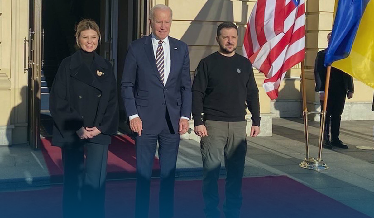 US President Visited Kyiv; Announced Additional $500M In Ukraine Military Aid
