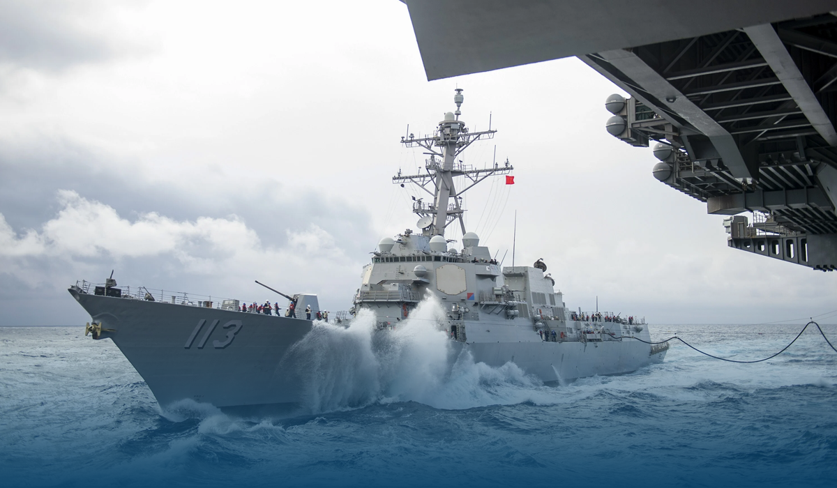US Claims a Close Encounter With Chinese Ship in the Taiwan Strait