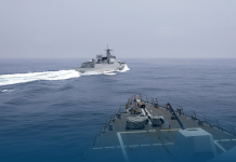 US Claims a Close Encounter With Chinese Ship in the Taiwan Strait